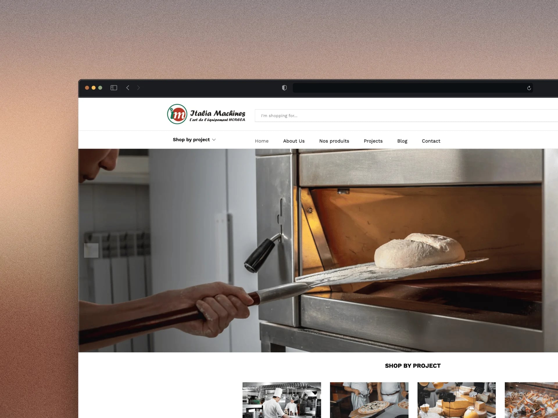 IMachines E-commerce App